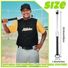 Hicarer Baseball Softball Swing Training Baseball Swing Trainer Bat Base Ball