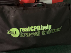 ZOLL REAL CPR TRAVEL TRAINER FOR ZOLL AED CPR Manikin w/ AED Pro Defibrillator