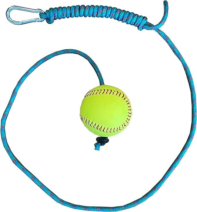 The Hitting Rope Softball Training Aid – Teal
