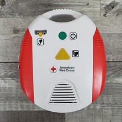 American Red Cross AED Trainer Training Practice Device English & Spanish WORKS