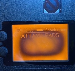 2006 WelchAllyn AED10 trainer 981150 with soft shell case (read description)