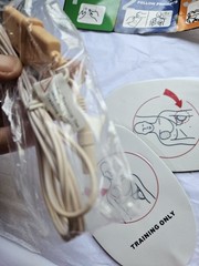 *AS IS FOR PARTS* AED Practi-Trainer ESSENTIALS CPR defibrillator Training Unit