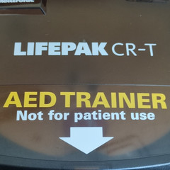 LIFEPAK CR-T AED Trainer for Emergency Medicine – Not for Patient Use