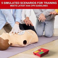 Comprehensive AED Trainer for Effective CPR Learning – Multilingual Support