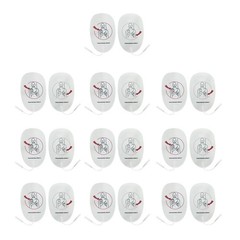 20 Pieces AED Training Device Patches First Aid Training Replacement Adult Pads