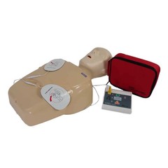 AED Defibrillator Practi–Trainer Essentials Reusable Pads CPR Training Scenario