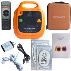 AED Trainer Rechargeable Automatic External AED Simulator Emergency English