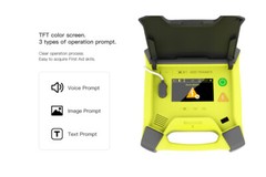 New AED Trainer With CPR Feedback Built-in 4 languages With CPR Wristband