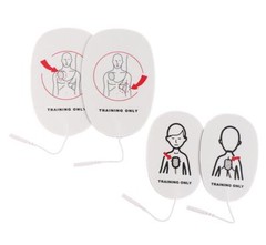 XFT Mini AED Pocket Trainer First Aid CPR Training Electrode Pads XFT-D0009