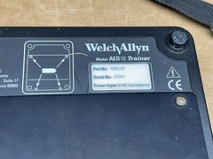 Welch Allyn AED10 Trainer Defibrillator AED 980150 with Softshell Case