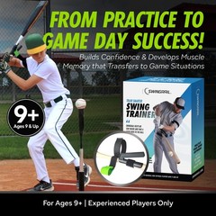 Swingrail Baseball/Softball Swing Trainer Aid – Equipment Batting And Hitting 31
