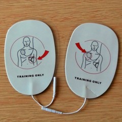 5 Pair XFT Replacement Adult Pads For XFT 120 XFT 120C+ AED Trainer