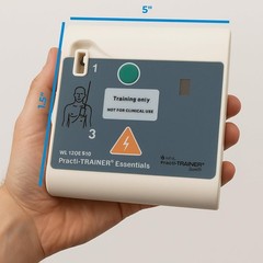 Portable AED Trainer with Reusable Pads – Ideal for CPR Certification Training
