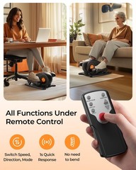 YOSUDA Under Desk Elliptical Electric,Elliptical for Seniors,Fully Assembled Sea