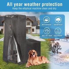 Kingling Elliptical Cover Waterproof Exercise Machine Cover 81x33x72″