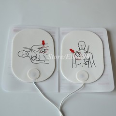 AED Adult Training Pads Replacement Reuse Pads for Defibrillate AED training