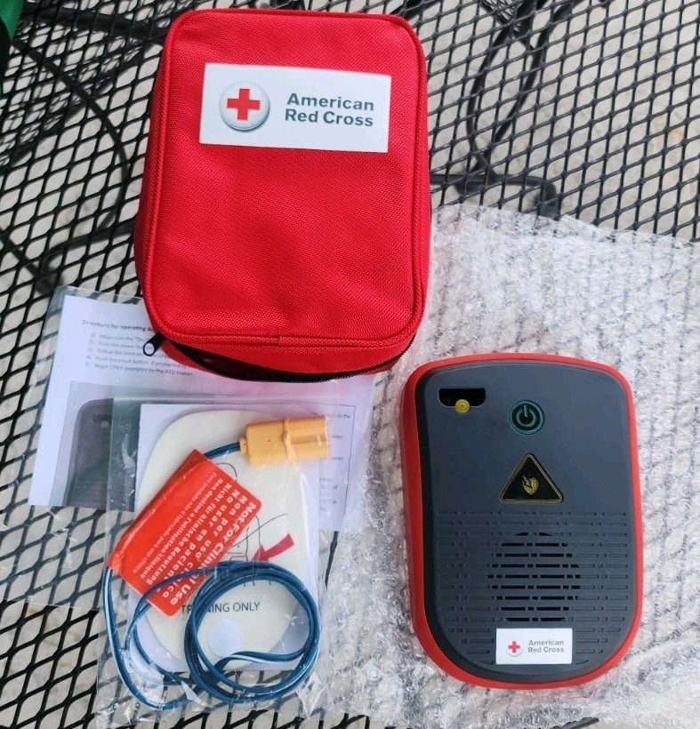 American Red Cross AED Training Only Defibrillator Device