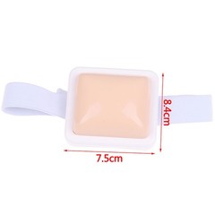 1Pcs Injection Pad-Plastic Intramuscular Injection Training Pad Nurse Medi_YC~gw
