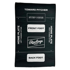 Rawlings Youth Hit Training Mat Visual Batting Stance Foot Placement Trainer