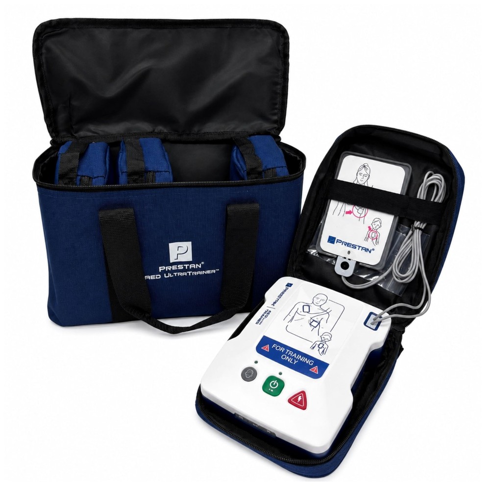 CPR Training Manikin UltraTrainer English Spanish 4 Pack Prestan English Spanish