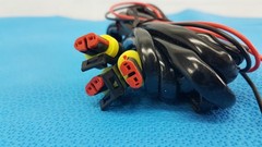 Plug & Play 6.5ft Grille Light Extension Wire H11 Harness Wire Connector