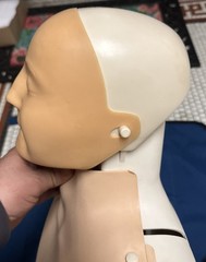 Laerdal Link AED Little Anne & AED Heartscan EUC Tested & Working Plz Read