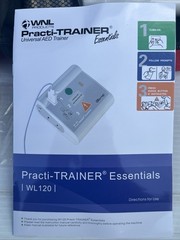 AED Practi-Trainer ESSENTIALS CPR defibrillator training unit, WNL# WL120