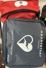 Philips HeartStart Trainer AED Training Unit w/ Carry Case, Emergency Medicine