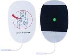 AED Trainer XFT-120C+ First Aid Training CPR Train Unit with Electrode Pad Cable