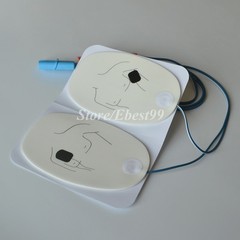 1pair Electrode Replacement Adult AED Training Pads For Defibrillate AED Trainer