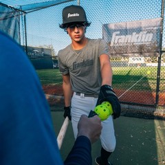 Franklin Sports Launch Line Baseball Hitting Trainer Batting Practice