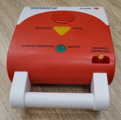 2 American Red Cross AED Trainer Training Practice Device English & Spanish