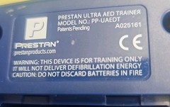 Prestan AED Ultra Trainer PP-UAEDT Training Module Power On Only Unit