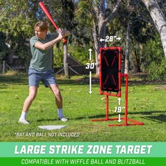 GoSports Baseball Strike Zone Target for Plastic Balls – Wiffle & Blitzball