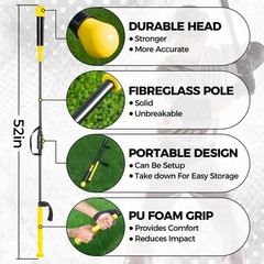 Playaput Hitting Trainer For Baseball And Softball 52 Baseball Hitting Stick