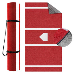 Honeypet Portable Baseball Practice Hitting Mat 10 X 3.8 For Batting Cage