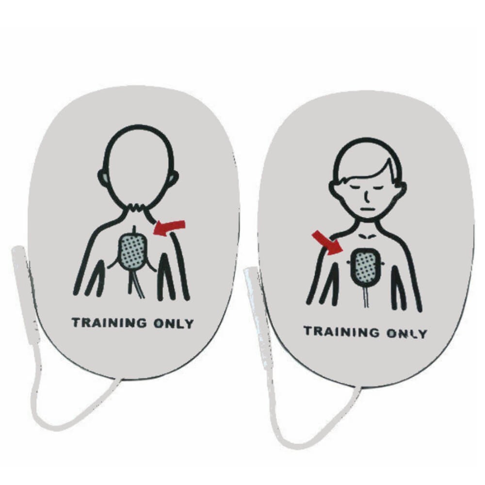Child AED Training Pads item# XFTCP for WNL AED Practi-Trainer & PT Essentials