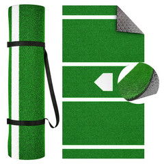Honeypet Thickened Upgraded Version Baseball Hitting Mat Exercise Mat Softball