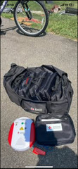 American Red Cross AED Trainer (CPR/AED Training Device) 4 Pack w/ Travel Bag
