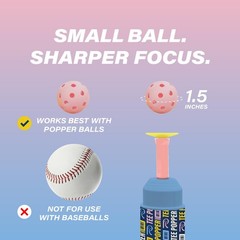 Bandit Sports Coach Rac Tee Popper Mini Hitting Tee For Perfect Swings Batting