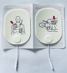 Adult Training Pads Train For Philips Heartstream Heartstart AED Trainer Fr Fr2