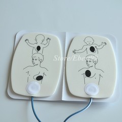 10 Pairs / Lot Child AED Trainer Replacement Pad For Defibrillate Training