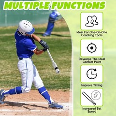 Hicarer Baseball Softball Swing Training Baseball Swing Trainer Bat Base Ball