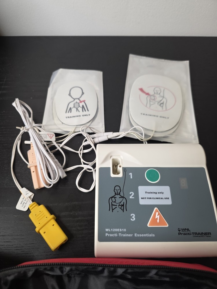 AED Trainer Set Trainer Essentials CPR defibrillator Training Set English