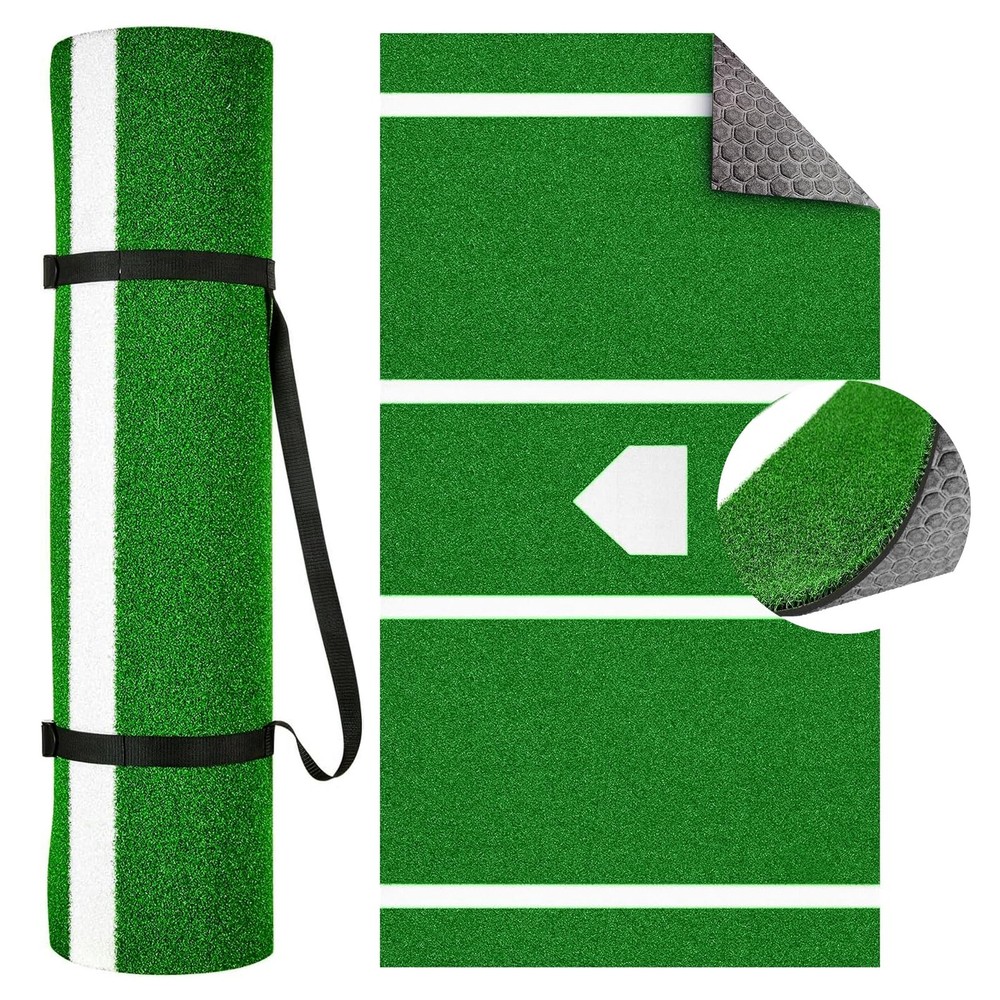 Honeypet Thickened Upgraded Version Baseball Hitting Mat Exercise Mat Softball