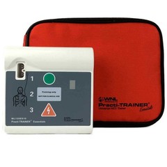 AED Defibrillator Practi–Trainer Essentials Reusable Pads CPR Training Scenario