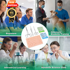 Ultrassist Suture Practice Kit for Medical and Vet Students, Starter Suture…