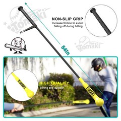 Tomaki Hitting Stick Batting Swing Trainer for Baseball & Softball Practice