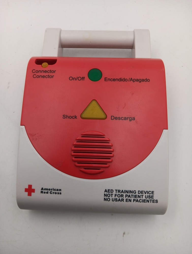American Red Cross AED Training Device In English/Spanish P7875