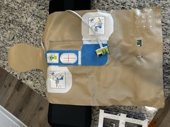 ZOLL REAL CPR HELP TRAVEL TRAINER FOR ZOLL AED CPR Manikin